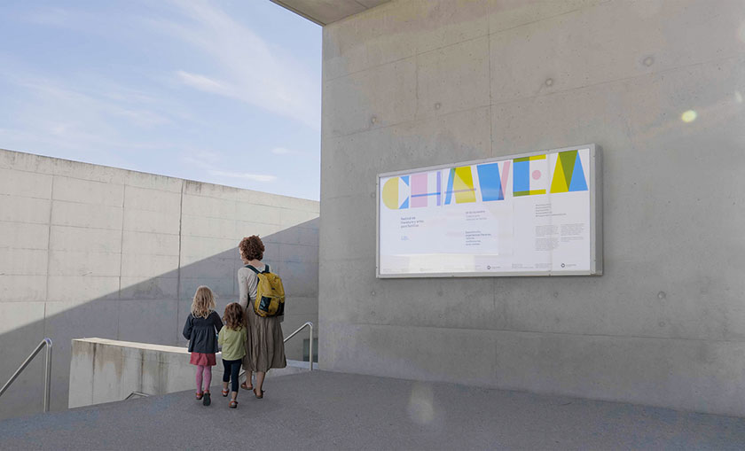 兒童品牌設(shè)計(jì):Chavea 家庭藝術(shù)文化節(jié)以字母為核心的品牌視覺設(shè)計(jì)