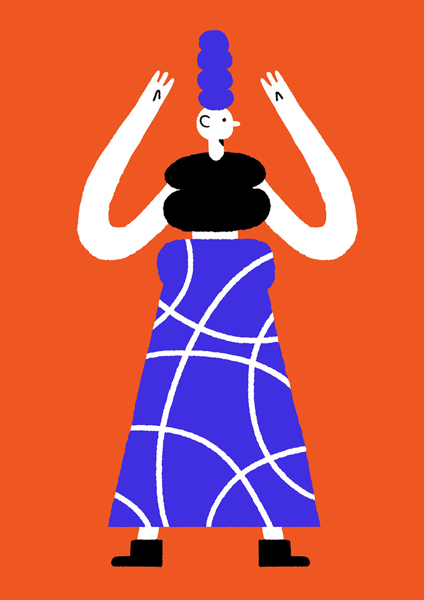 一組驚艷值超高的的插畫設(shè)計(jì)