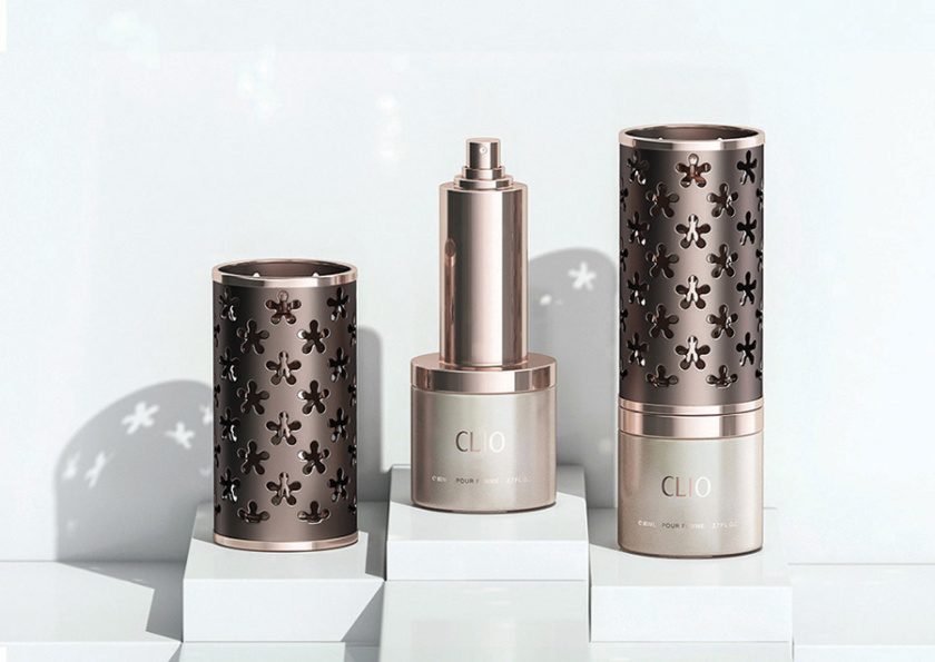 Clio香水包裝設(shè)計(jì)與阿拉伯花形格子香水瓶形設(shè)計(jì) Clio香水包裝設(shè)計(jì)與阿拉伯花形格子香水瓶形設(shè)計(jì)