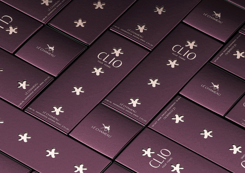 Clio香水包裝設(shè)計(jì)與阿拉伯花形格子香水瓶形設(shè)計(jì) Clio香水包裝設(shè)計(jì)與阿拉伯花形格子香水瓶形設(shè)計(jì)