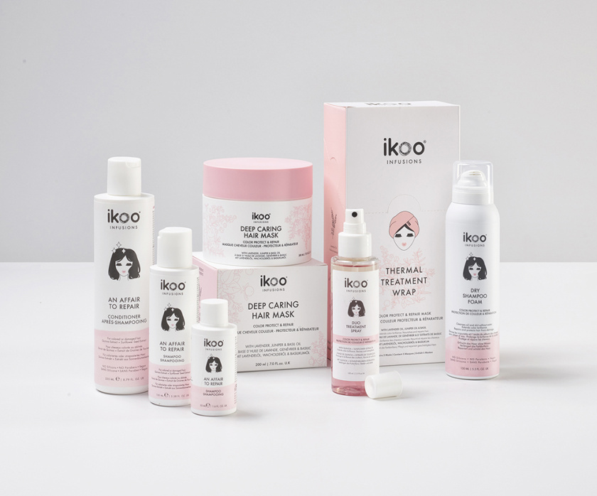 ikoo 頭發(fā)護理護發(fā)產(chǎn)品包裝設計,一個女性頭部的插畫成為包裝的亮點 ikoo 頭發(fā)護理護發(fā)產(chǎn)品包裝設計,一個女性頭部的插畫成為包裝的亮點