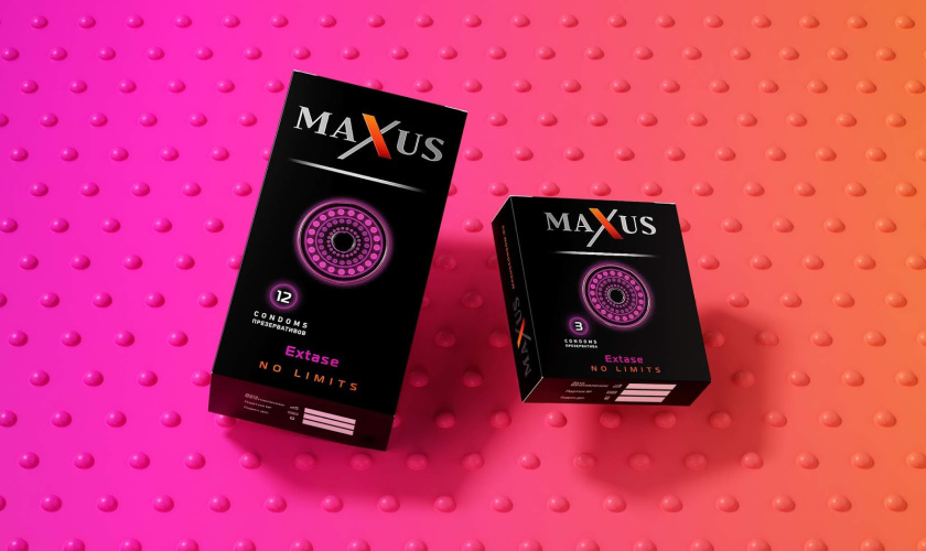 MAXUS安全套包裝設計“行星”元素