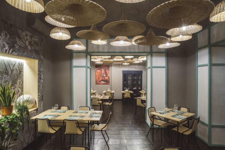 Dhabbu亞洲美食餐廳餐飲空間設(shè)計(jì)，突出亞洲元素