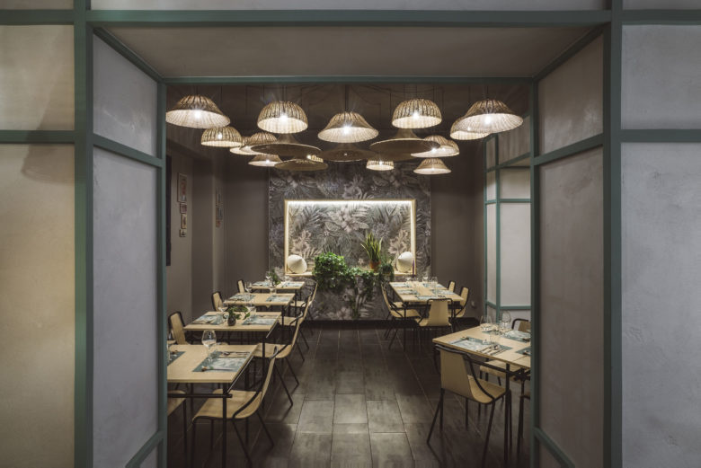 Dhabbu亞洲美食餐廳餐飲空間設(shè)計(jì)，突出亞洲元素