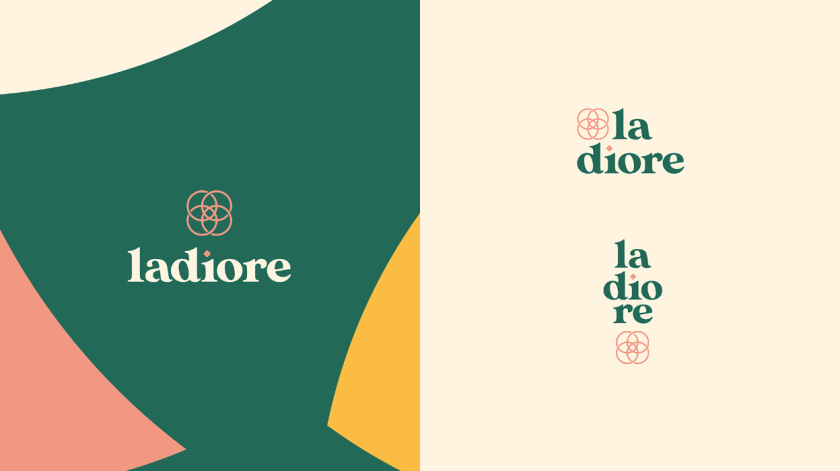 ladiore 女性時尚品牌logo設(shè)計與視覺識別vi設(shè)計，源自四個象征