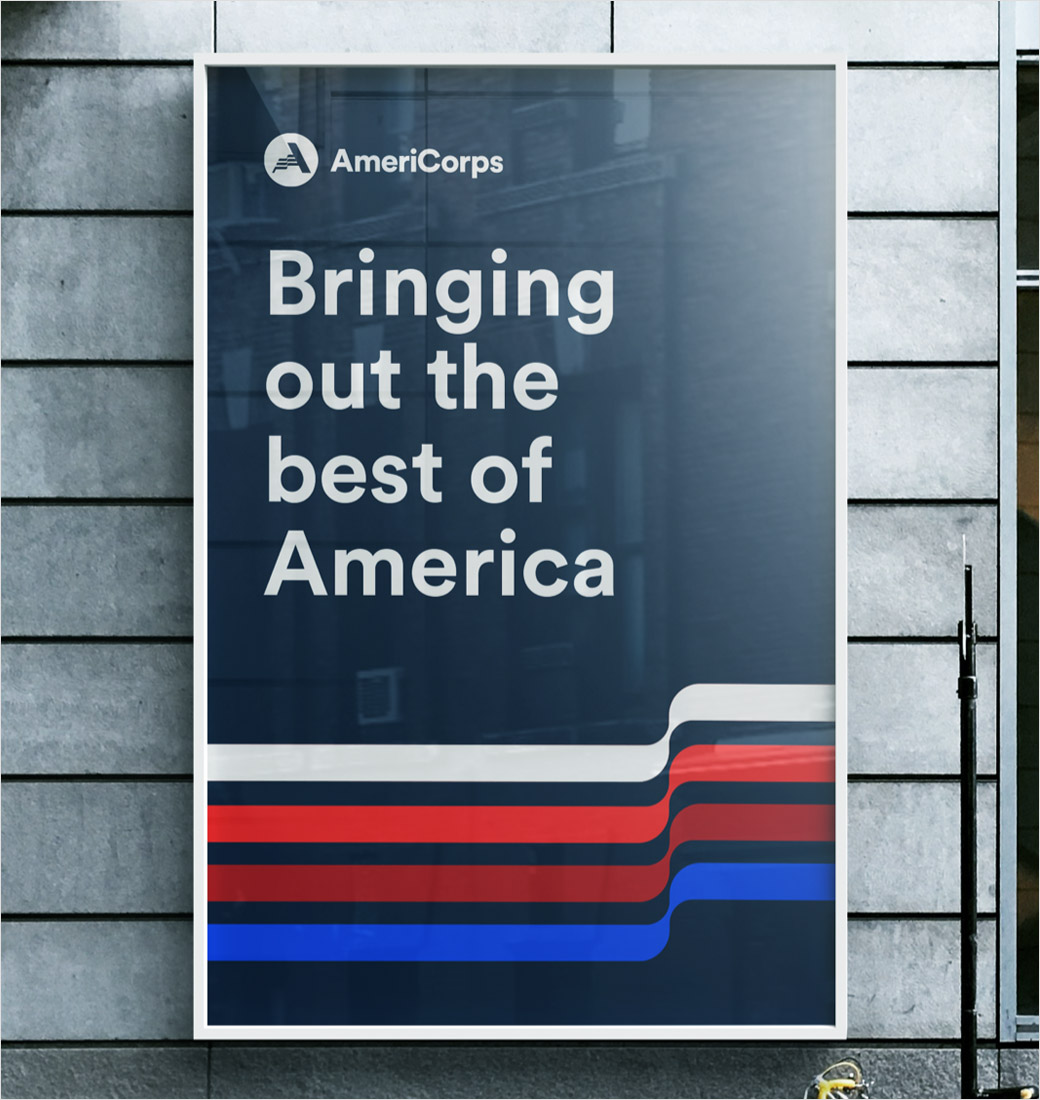 AmeriCorps 美國(guó)國(guó)家社區(qū)服務(wù)公司品牌logo設(shè)計(jì)與vi設(shè)計(jì),字母A+美國(guó)國(guó)旗 AmeriCorps 美國(guó)國(guó)家社區(qū)服務(wù)公司品牌logo設(shè)計(jì)與vi設(shè)計(jì),字母A+美國(guó)國(guó)旗