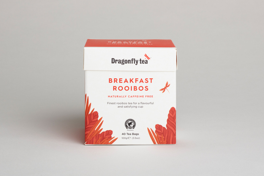 蜻蜓茶品牌茶葉包裝設計“植物插畫篇”-上海包裝設計公司