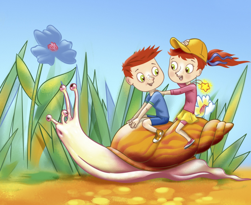 Ukhtyshek兒童休閑食品包裝設計，一起探索世界的男孩女孩插畫設計