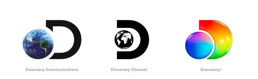 Discovery+探索電視節(jié)目頻道品牌logo設(shè)計(jì),光譜色幾何D和一個(gè)圓的結(jié)合 Discovery+探索電視節(jié)目頻道品牌logo設(shè)計(jì),光譜色幾何D和一個(gè)圓的結(jié)合