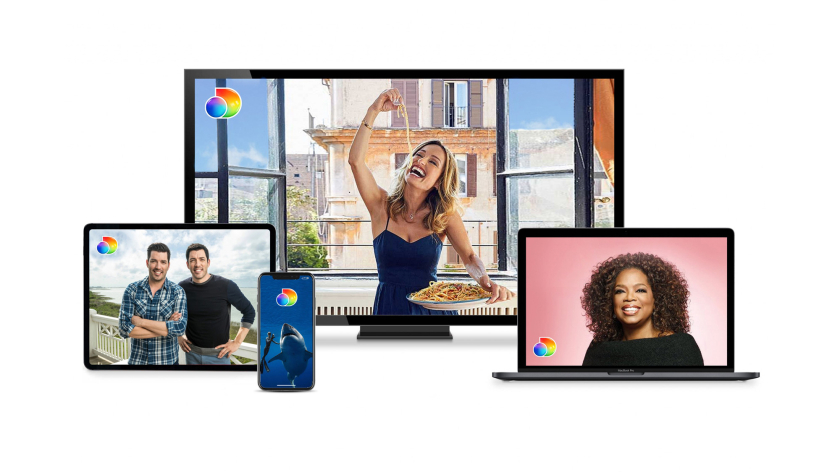 Discovery+探索電視節(jié)目頻道品牌logo設(shè)計(jì),光譜色幾何D和一個(gè)圓的結(jié)合 Discovery+探索電視節(jié)目頻道品牌logo設(shè)計(jì),光譜色幾何D和一個(gè)圓的結(jié)合