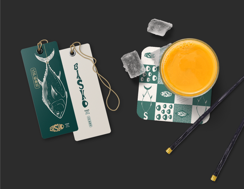 Basho日式壽司餐廳餐飲品牌vi形象全案策劃設(shè)計(jì)“浮世繪”藝術(shù)風(fēng)格 Basho日式壽司餐廳餐飲品牌vi形象全案策劃設(shè)計(jì)“浮世繪”藝術(shù)風(fēng)格