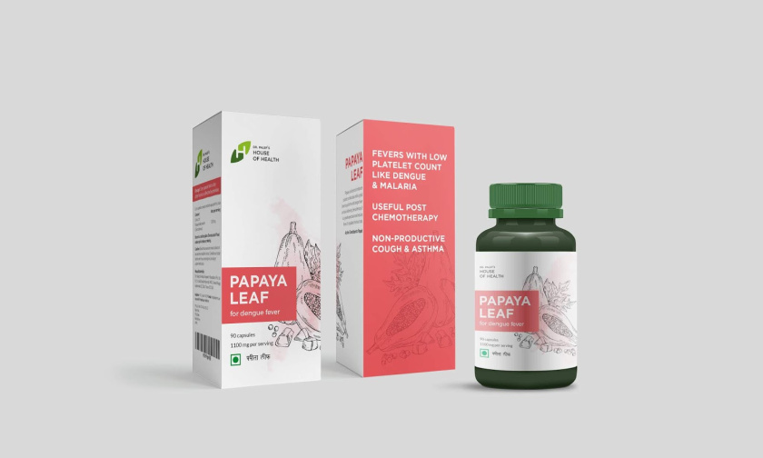 Palep博士健康之家草本保健藥品包裝設(shè)計(jì)，采用鉛筆手繪草藥圖案