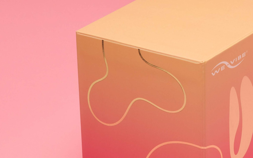 We-Vibe 情侶振動器情趣用品包裝設(shè)計(jì)，豪華金箔風(fēng)格