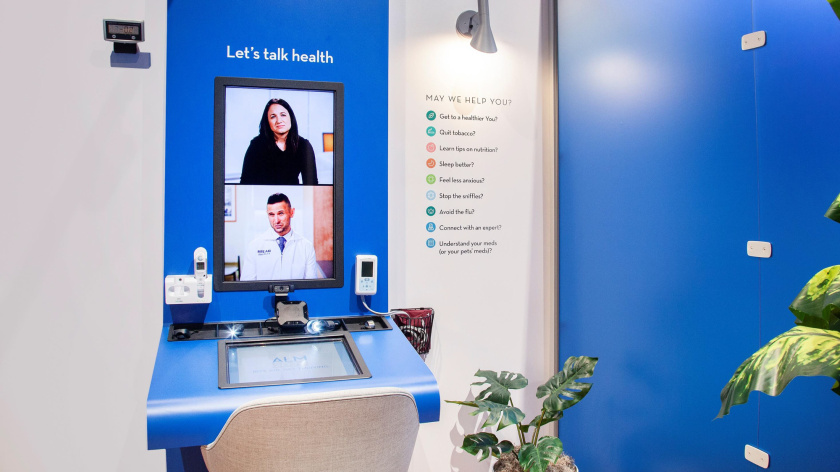 Rite Aid 藥房藥店盾牌徽章logo設(shè)計(jì)、品牌形象及店鋪設(shè)計(jì)