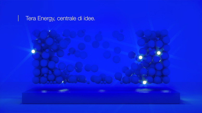 Tera Energy 能源咨詢公司logo設(shè)計vi設(shè)計，動態(tài)圓點科技風(fēng)格