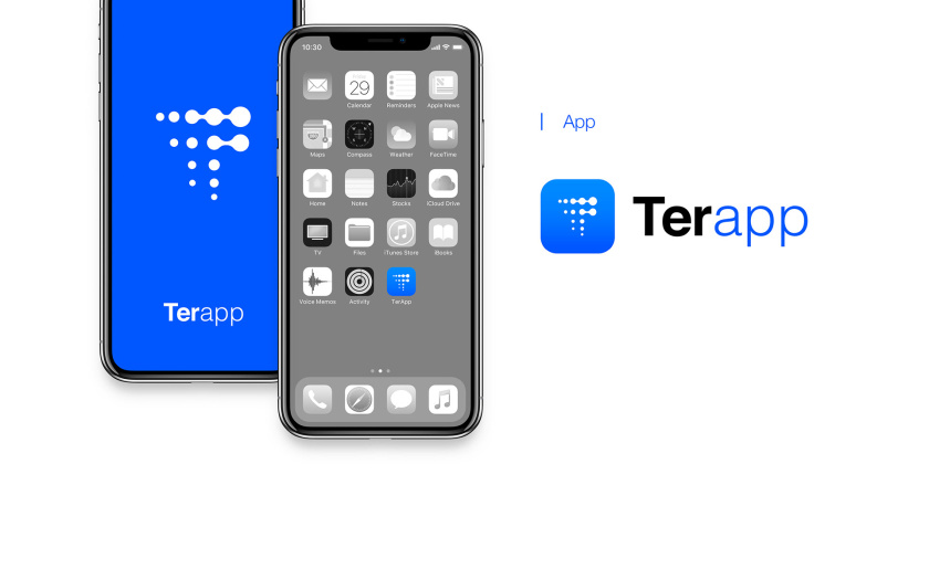 Tera Energy 能源咨詢公司logo設(shè)計vi設(shè)計，動態(tài)圓點科技風(fēng)格