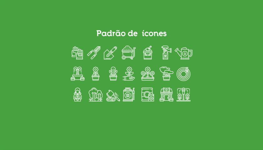 圣維德園藝鮮花綠植花園品牌形象vi視覺(jué)識(shí)別設(shè)計(jì)，多彩幾何圖形風(fēng)格