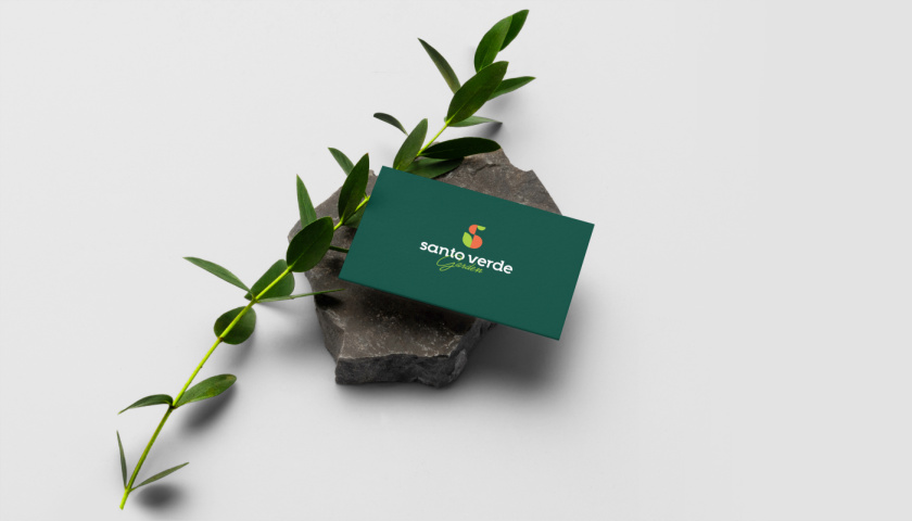 圣維德園藝鮮花綠植花園品牌形象vi視覺(jué)識(shí)別設(shè)計(jì)，多彩幾何圖形風(fēng)格