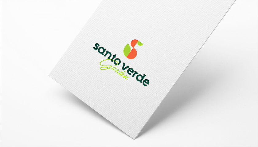 圣維德園藝鮮花綠植花園品牌形象vi視覺(jué)識(shí)別設(shè)計(jì)，多彩幾何圖形風(fēng)格