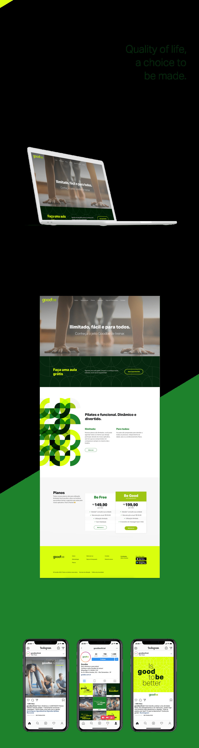 Goodbe健身中心品牌vi形象設(shè)計,一個積極活力和動態(tài)綠色的鏈接形象 Goodbe健身中心品牌vi形象設(shè)計,一個積極活力和動態(tài)綠色的鏈接形象