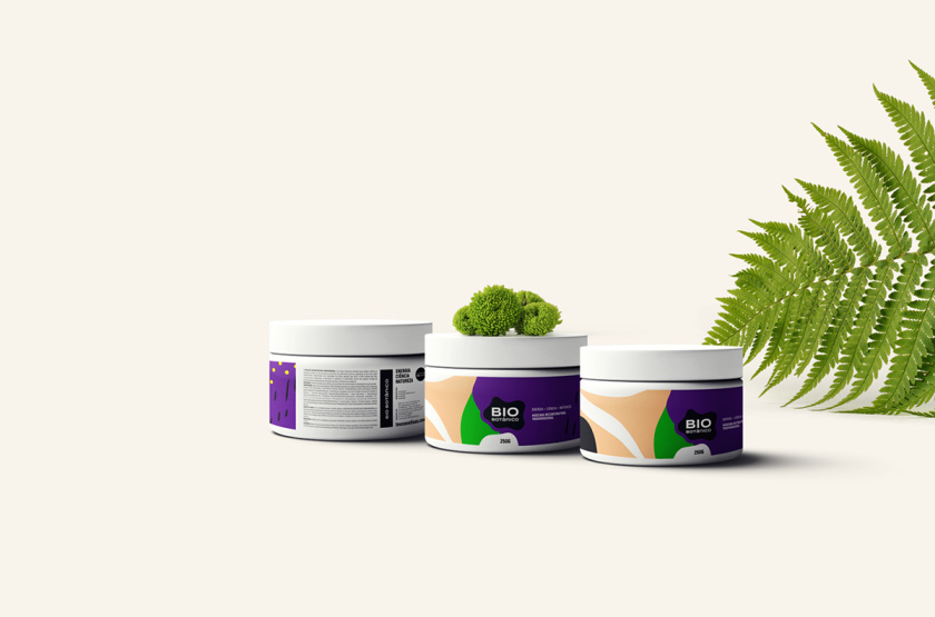 Bio Botanico 專業(yè)護發(fā)產品包裝設計，鮮艷熱帶風格元素