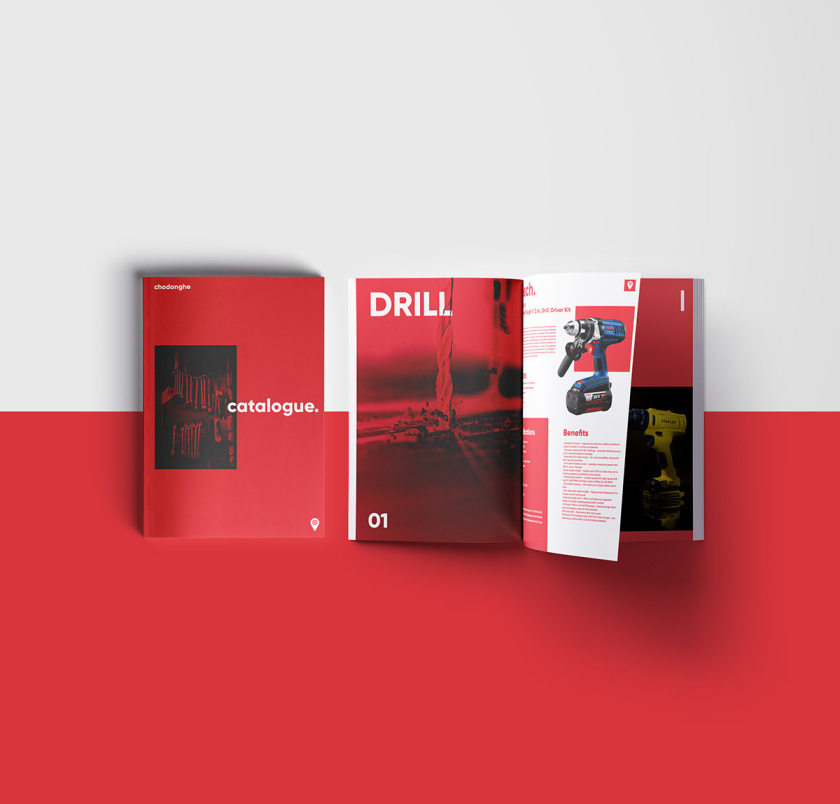 CHODONGHE 電動工具品牌vi形象設計