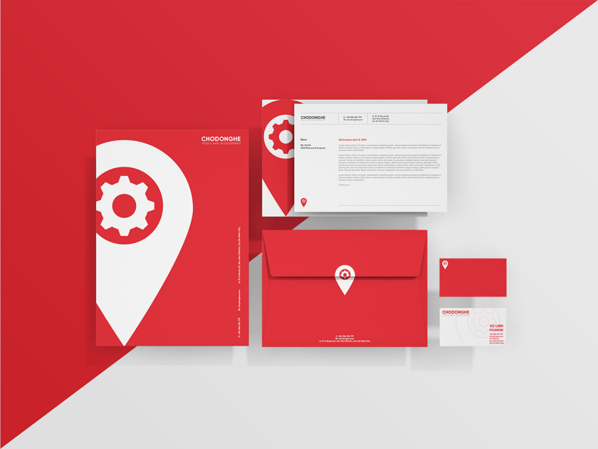 CHODONGHE 電動工具品牌vi形象設計