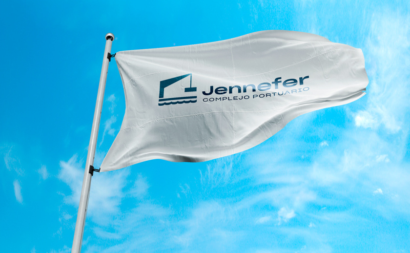 Jennefer國(guó)際港口品牌vi形象設(shè)計(jì)logo設(shè)計(jì),大型起吊機(jī)元素與沉穩(wěn)活力藍(lán)色配色-企業(yè)旗幟設(shè)計(jì) Jennefer國(guó)際港口品牌vi形象設(shè)計(jì)logo設(shè)計(jì),大型起吊機(jī)元素與沉穩(wěn)活力藍(lán)色配色-企業(yè)旗幟設(shè)計(jì)