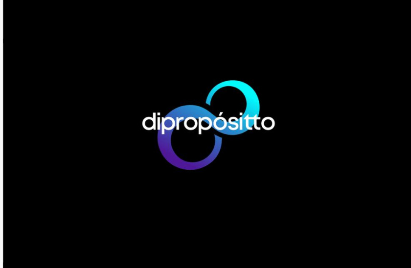 dipropósito 健身會所品牌視覺形象設計vi設計，活力動感的漸變色風格