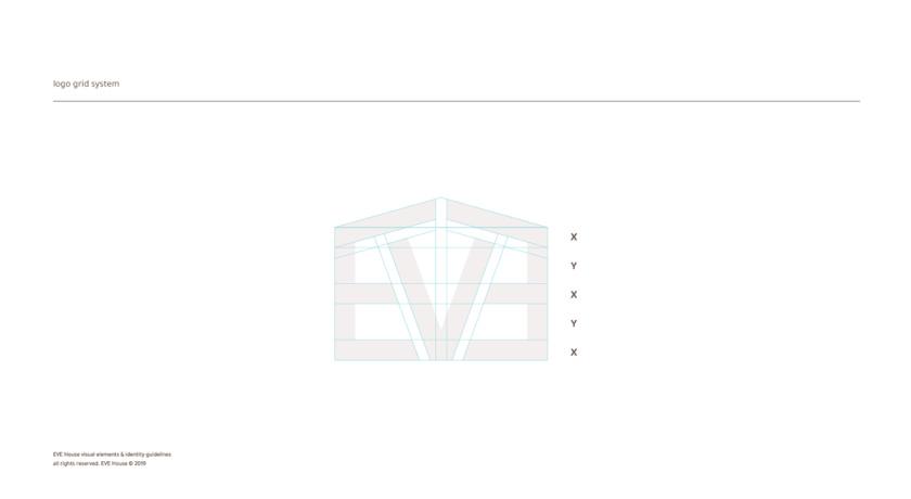 Eve House 家居用品品牌logo設(shè)計(jì)vi設(shè)計(jì)，追求設(shè)計(jì)感的女性粉色風(fēng)格