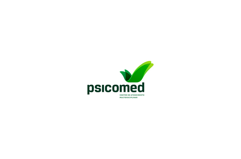 Psicomed 醫(yī)院品牌形象設(shè)計logo設(shè)計vi設(shè)計，高端與富有生命力