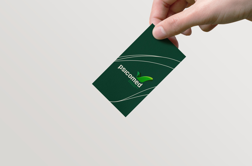 Psicomed 醫(yī)院品牌形象設(shè)計logo設(shè)計vi設(shè)計，高端與富有生命力