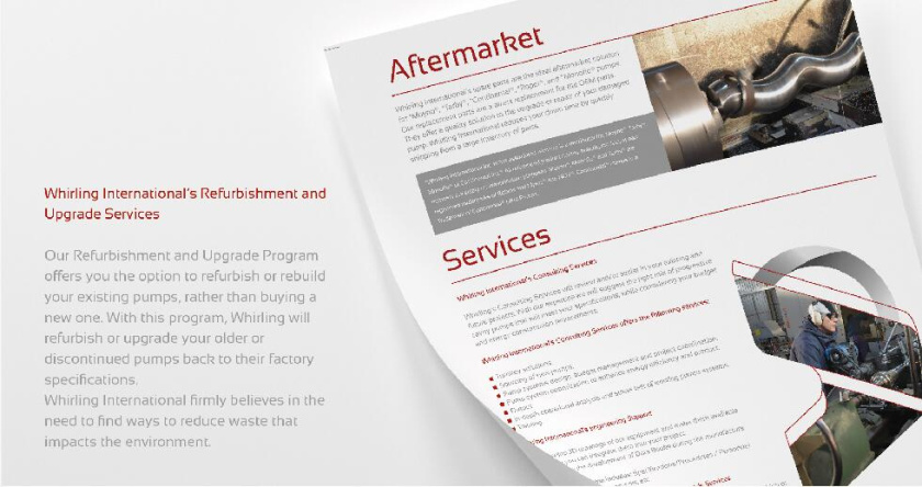 Whirling 工業(yè)機械水泵產(chǎn)品品牌logo設(shè)計vi設(shè)計，褐色立體圓形+字母W