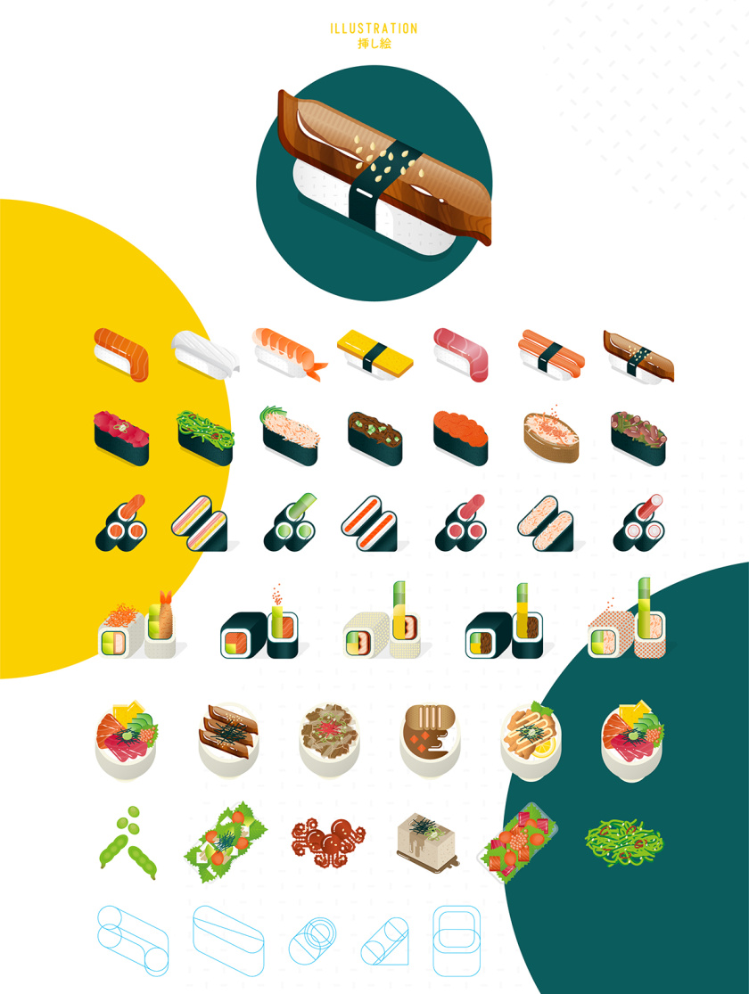 iku壽司品牌形象設(shè)計(jì)，一個(gè)充滿活力的壽司品牌