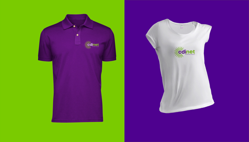 cidnet 互聯(lián)網(wǎng)科技公司vi設(shè)計品牌視覺識別設(shè)計。動感的光芒圓點