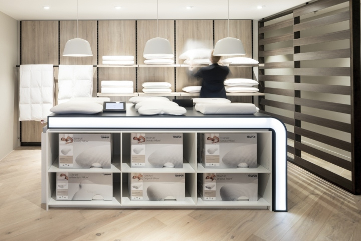 Tempur泰普爾床墊旗艦店店鋪空間設計，新北歐酒店風格