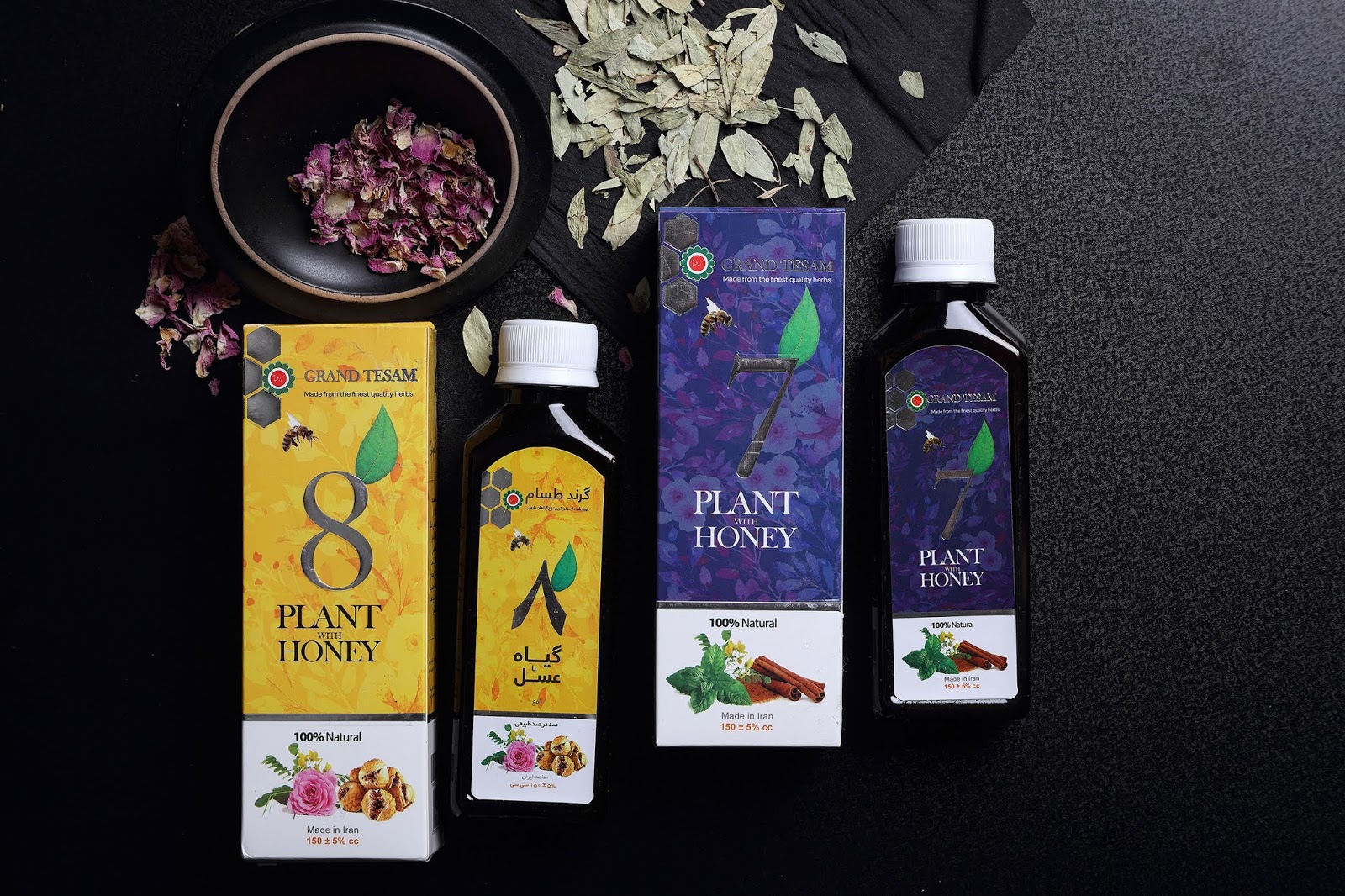 Tesam 草本蜂蜜蜂糖漿包裝設(shè)計(jì)“數(shù)字篇”