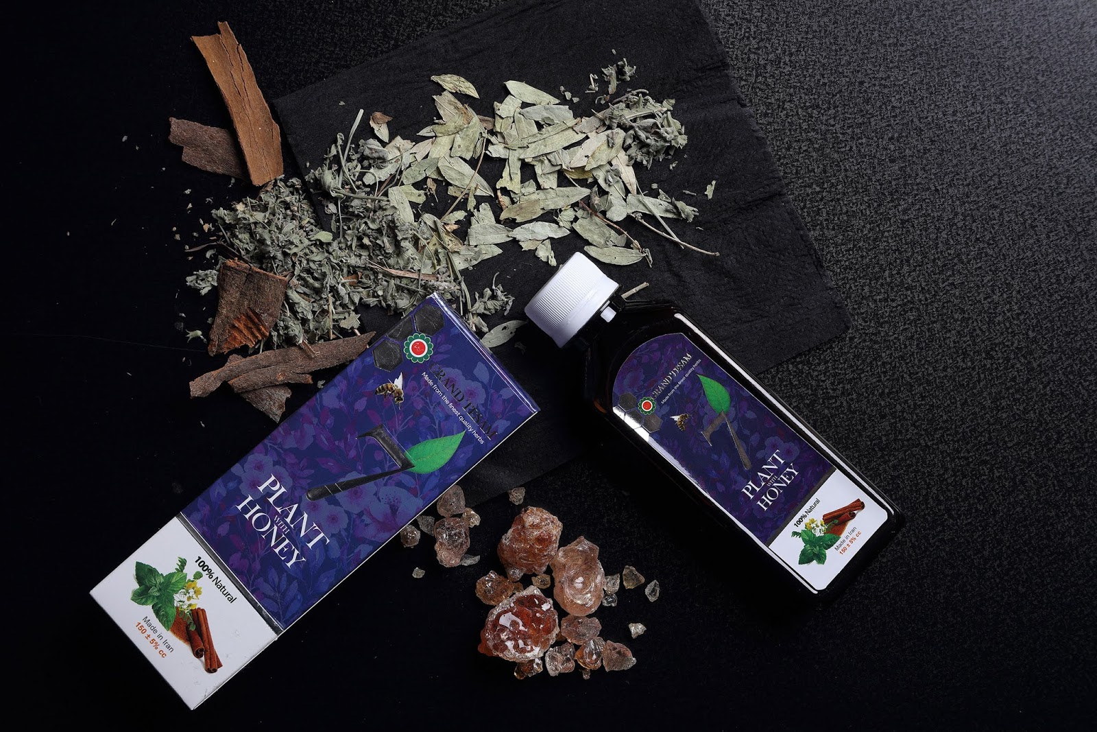 Tesam 草本蜂蜜蜂糖漿包裝設(shè)計(jì)“數(shù)字篇”