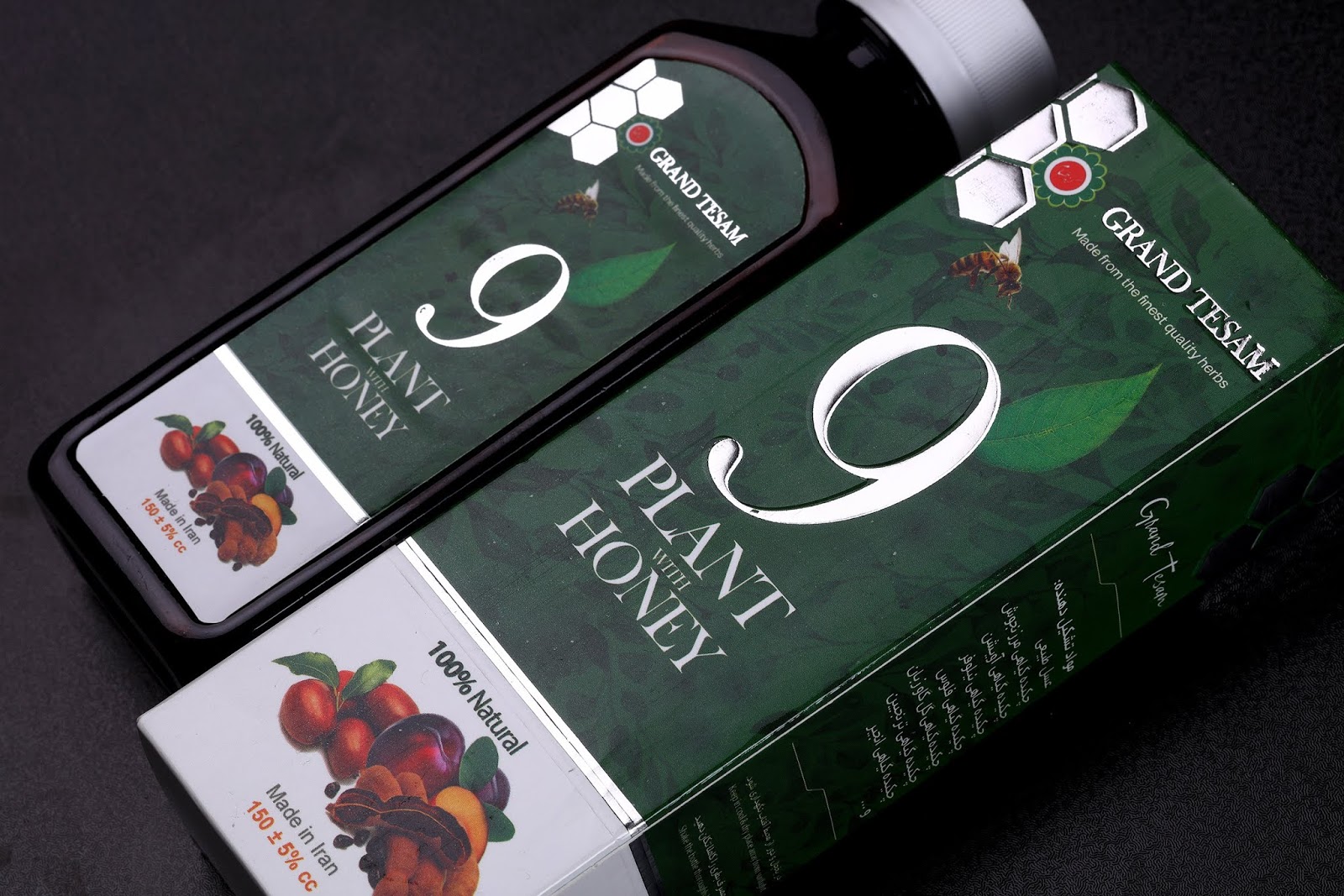 Tesam 草本蜂蜜蜂糖漿包裝設(shè)計(jì)“數(shù)字篇”