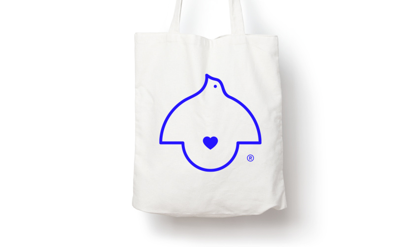 belly&melly 母嬰用品品牌logo設(shè)計(jì)vi設(shè)計(jì)，小鳥(niǎo)+燈泡+心形