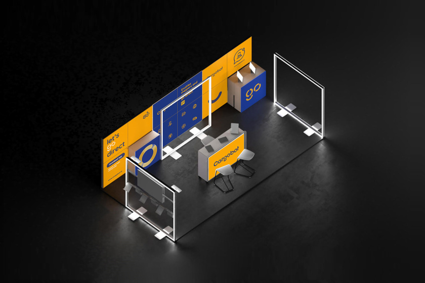 Cargobot 物流貨運(yùn)品牌vi形象設(shè)計(jì)與視覺(jué)識(shí)別系統(tǒng)，基于靜態(tài)形式的運(yùn)動(dòng)