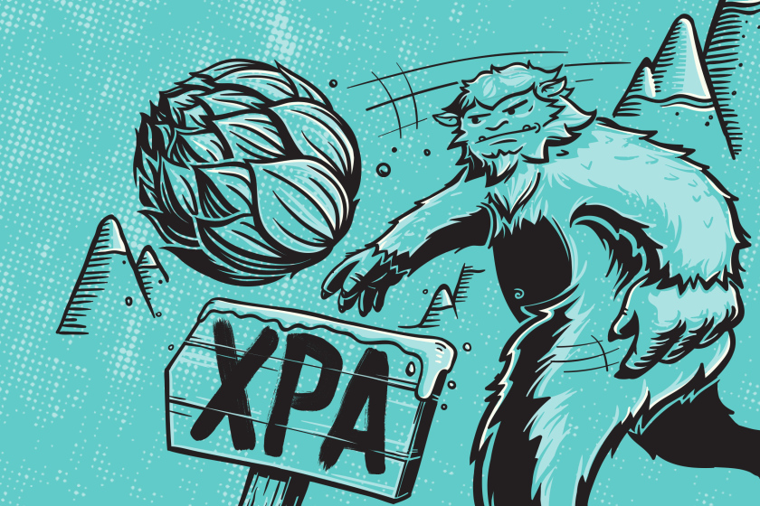 BRB易拉罐啤酒包裝設(shè)計(jì)，有趣的啤酒花線條插畫設(shè)計(jì)