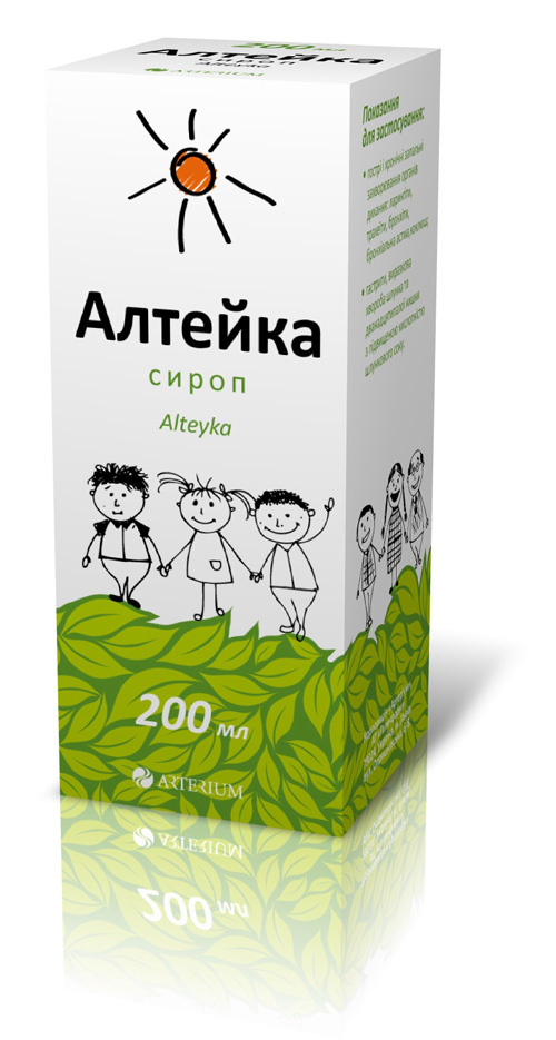 Alteyka兒童成人止咳藥包裝設(shè)計(jì)“卡通插畫風(fēng)格”