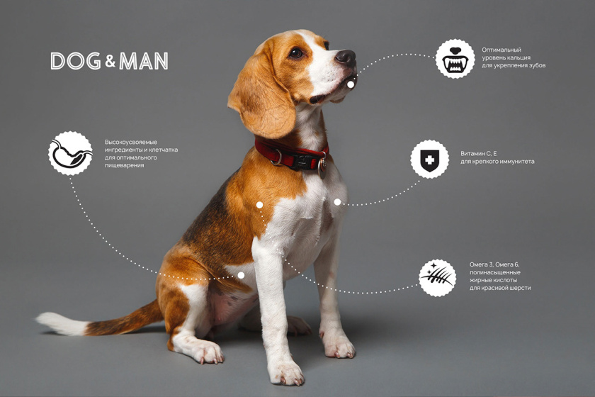 DOG&MAN 狗糧寵物食品包裝設(shè)計(jì),男人與狗的親密照片 DOG&MAN 狗糧寵物食品包裝設(shè)計(jì),男人與狗的親密照片