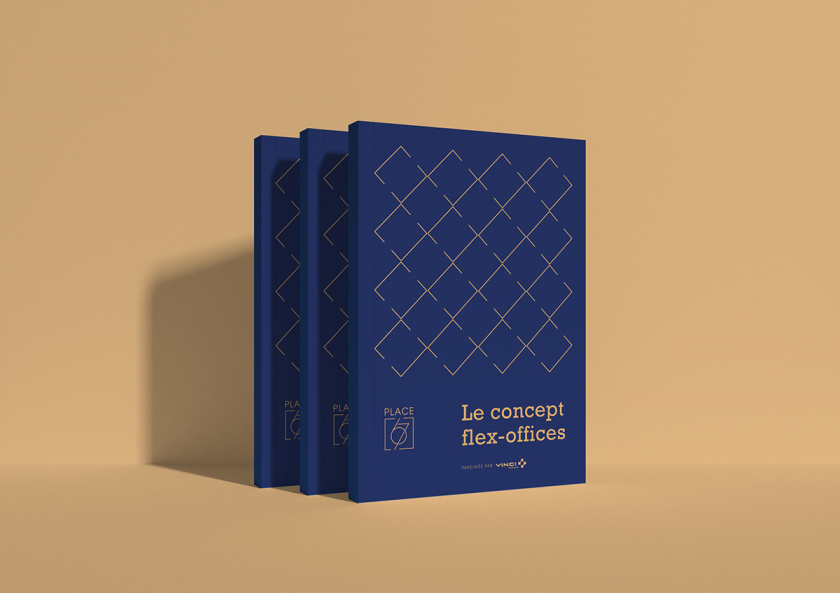 Place 67 共享辦公空間品牌形象vi設計logo設計，辦公風格裝飾元素