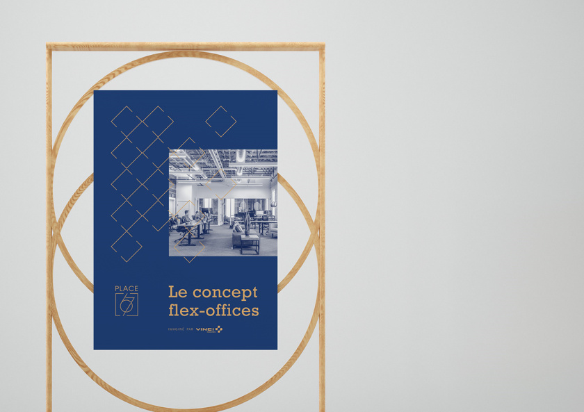 Place 67 共享辦公空間品牌形象vi設計logo設計，辦公風格裝飾元素