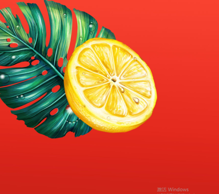 Wild Leaf 野葉硬茶水果混合茶飲飲料易拉罐包裝設(shè)計(jì),紅色熱帶雨林插畫風(fēng)格-橙子插畫 Wild Leaf 野葉硬茶水果混合茶飲飲料易拉罐包裝設(shè)計(jì),紅色熱帶雨林插畫風(fēng)格-橙子插畫