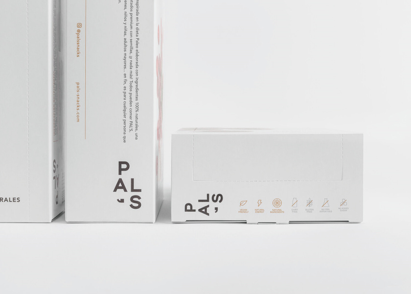 Pal‘s全天然零食能量棒休閑零食包裝設計，富有藝術性的產(chǎn)品組合照片