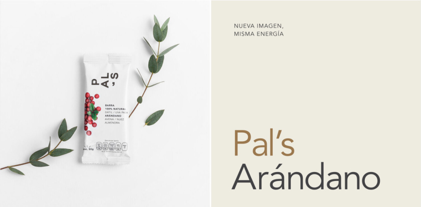 Pal‘s全天然零食能量棒休閑零食包裝設計，富有藝術性的產(chǎn)品組合照片