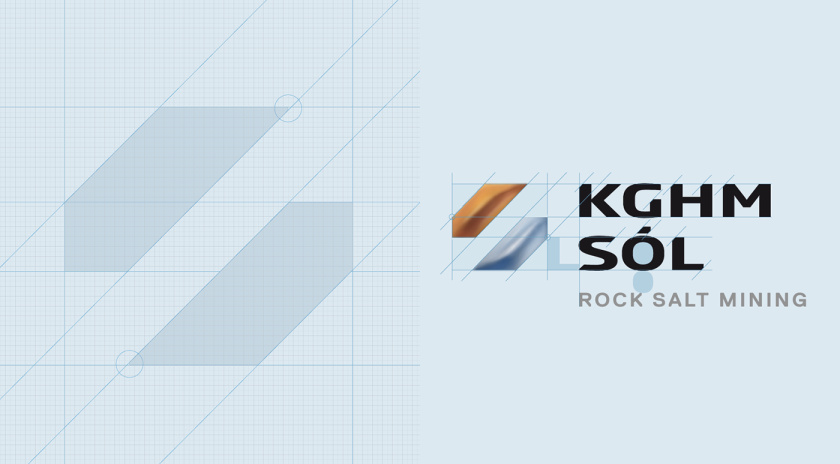 KGHM Salt巖鹽品牌視覺形象logo設(shè)計vi設(shè)計，幾何立體色塊風(fēng)格